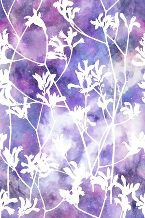 炫彩星空印花华亿平台图片