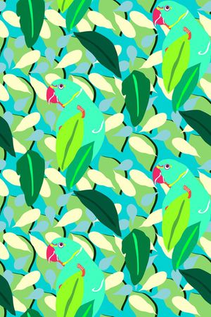 鸟印花华亿平台图片