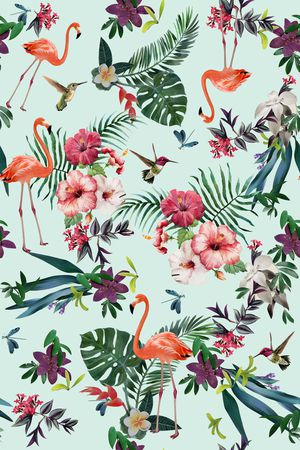 天堂鸟印花华亿平台图片