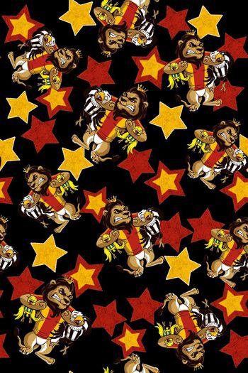 狮子印花华亿平台图片