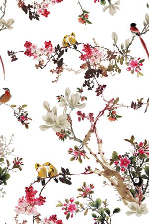 花朵印花华亿平台图片