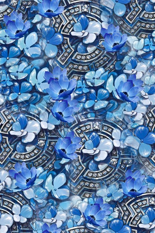 碎花印花华亿平台图片