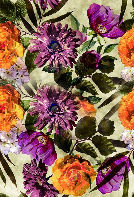 花朵印花华亿平台图片