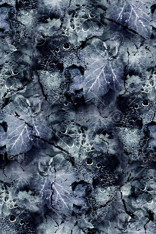 树叶纹理印花华亿平台图片