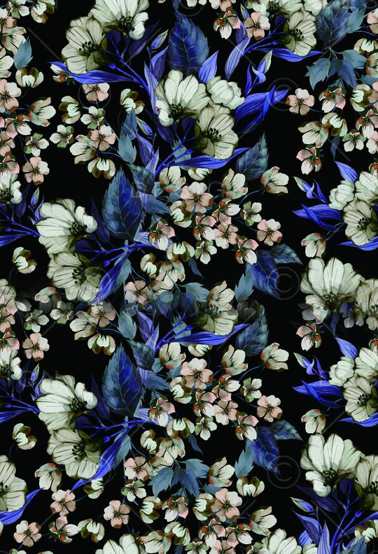 花朵印花华亿平台图片