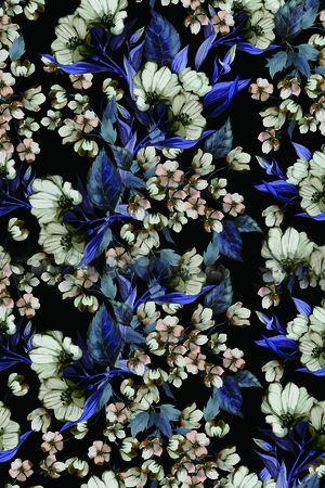 花朵印花华亿平台图片