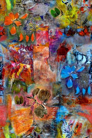 抽象印花华亿平台图片