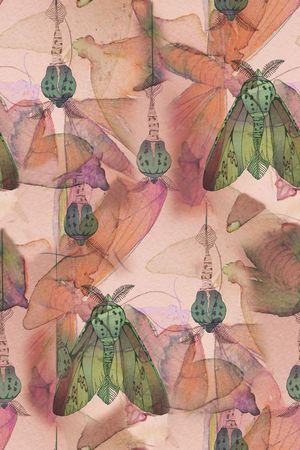 昆虫印花华亿平台图片