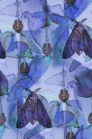 昆虫印花华亿平台图片