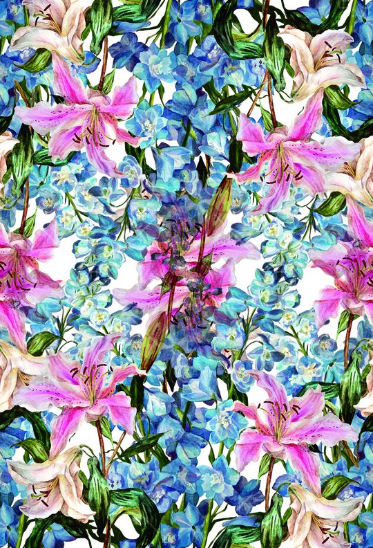 花瓣印花华亿平台图片