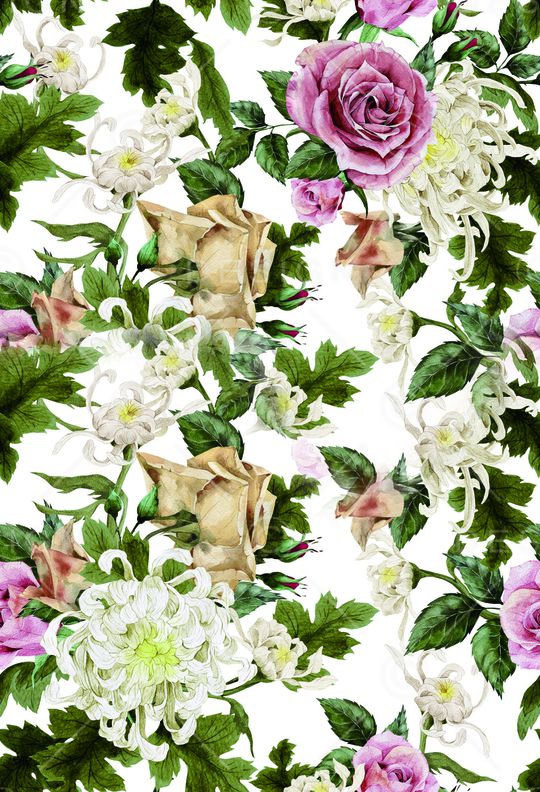 花瓣印花华亿平台图片