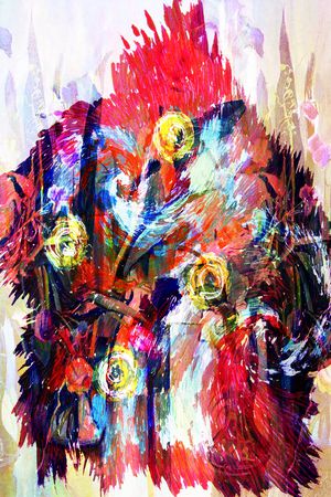 花朵印花华亿平台图片