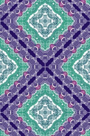 方块花纹印花华亿平台图片