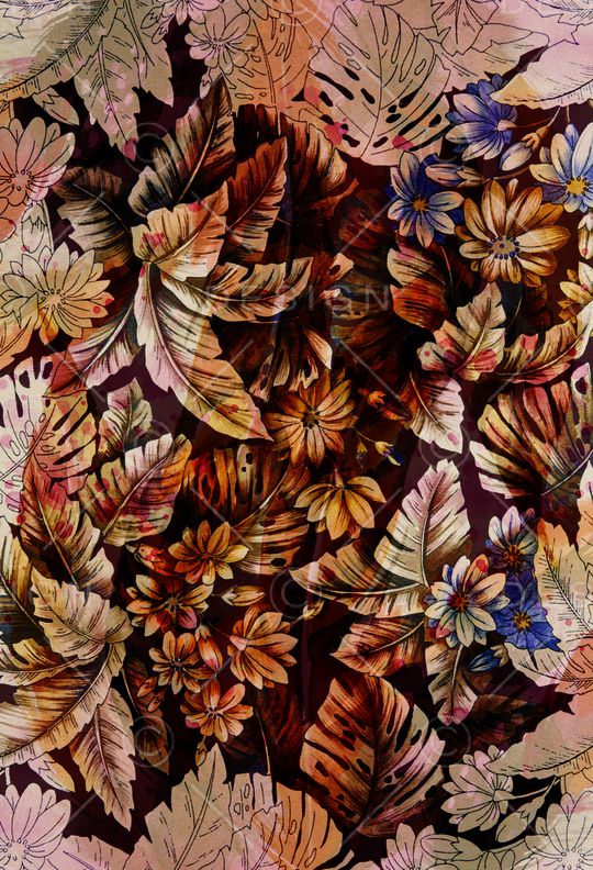 乱花印花华亿平台图片