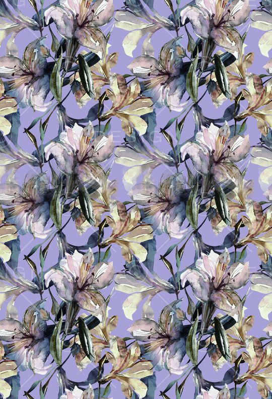 花朵印花华亿平台图片