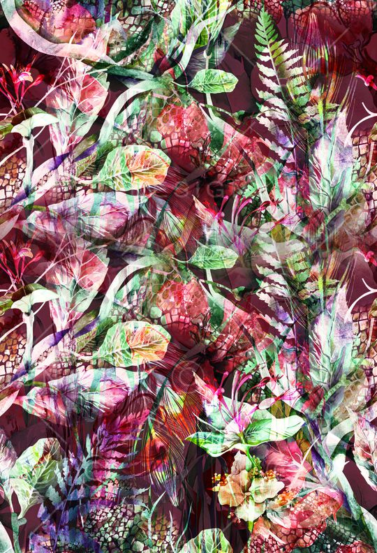 花瓣印花华亿平台图片