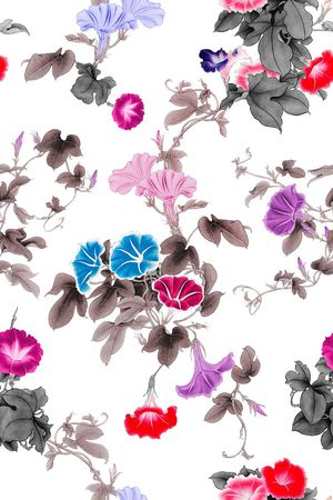 花朵印花华亿平台图片