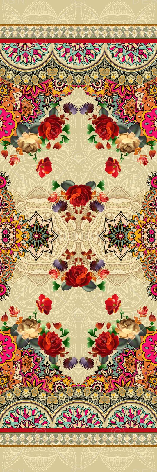 民族风印花华亿平台图片