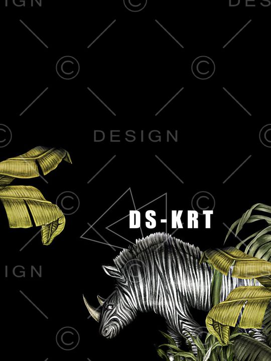 树叶印花华亿平台图片