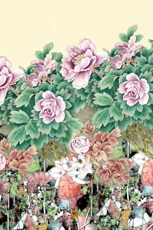 中国风印花华亿平台图片