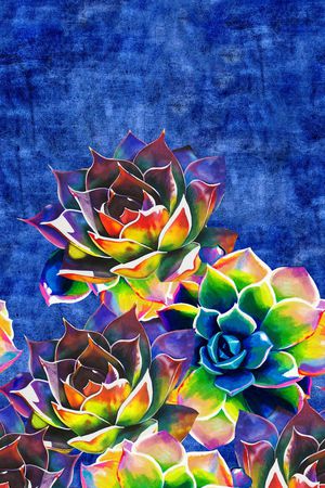 水彩印花华亿平台图片