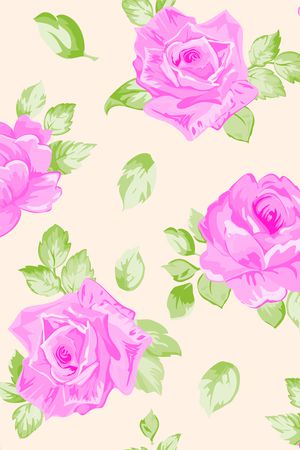 玫瑰印花华亿平台图片