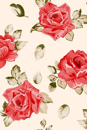 玫瑰印花华亿平台图片