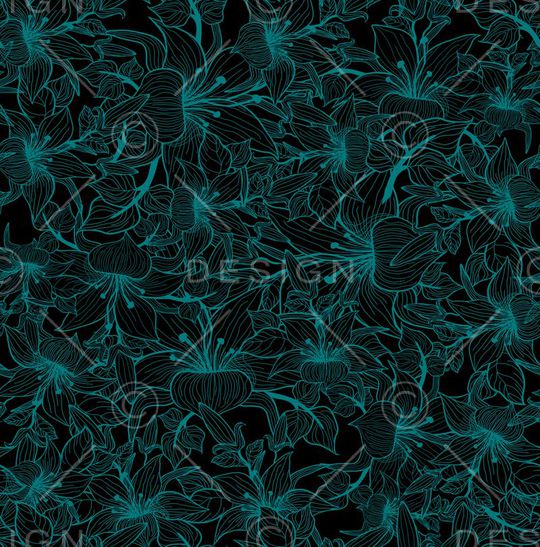 水仙花印花华亿平台图片