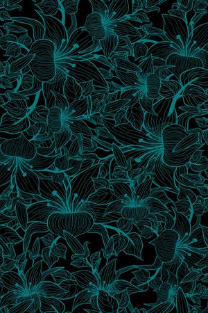 水仙花印花华亿平台图片