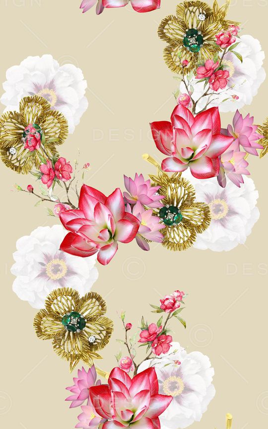 flower印花华亿平台图片