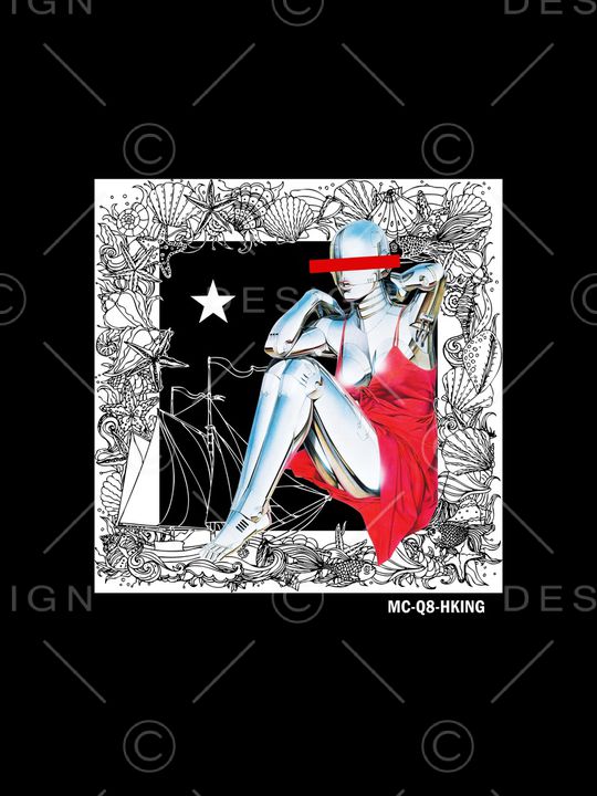 抽象印花华亿平台图片