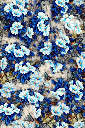 中国风印花华亿平台图片