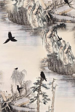 风景印花华亿平台图片