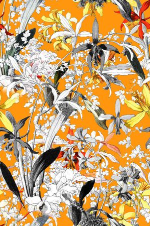 花朵印花华亿平台图片