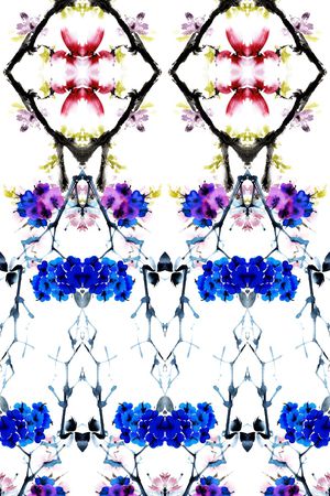 手绘印花华亿平台图片