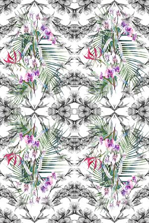 手绘印花华亿平台图片