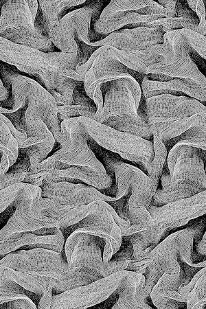 鱼网纹理印花华亿平台图片