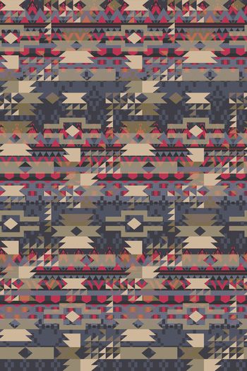 青舞-几何印花华亿平台图片