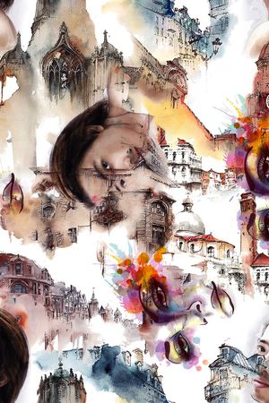 时尚大牌女装连衣裙印花华亿平台图片