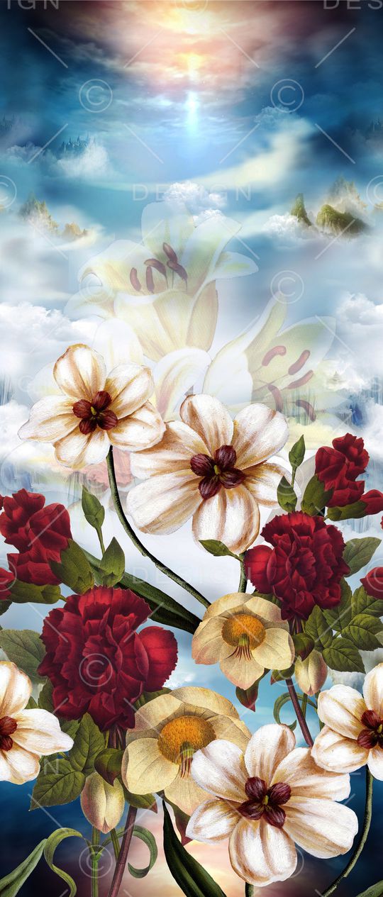 乱花印花华亿平台图片