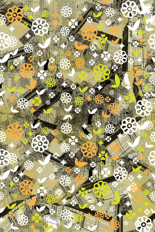 乱花印花华亿平台图片