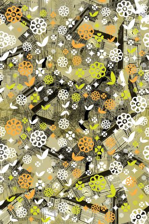 乱花印花华亿平台图片