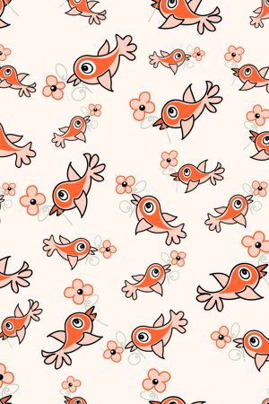 可爱印花华亿平台图片