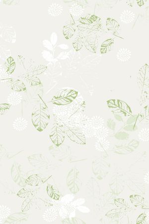 树叶印花华亿平台图片