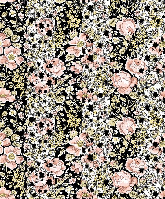 藤蔓印花华亿平台图片