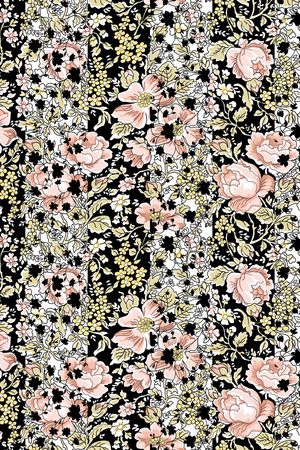 藤蔓印花华亿平台图片