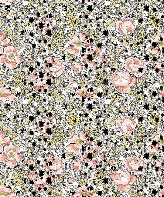 藤蔓印花华亿平台图片