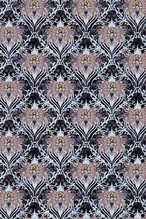 民族纹样印花华亿平台图片