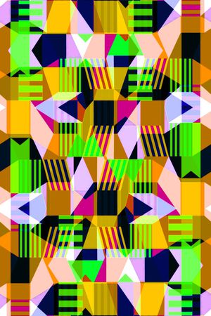 色块印花华亿平台图片