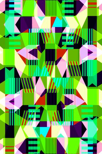 733487-几何色块